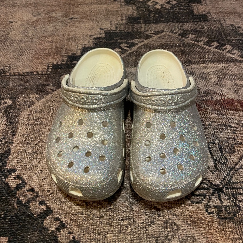 CROCS glitter